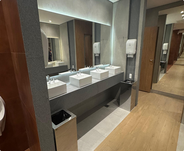 Shopping Sul - Retrofit de Banheiros
